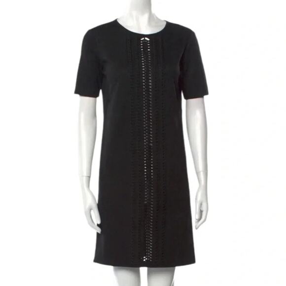 Andrew Gn Virgin Wool Mini Dress Black Size: XS | US2, FR34 - Picture 5 of 5